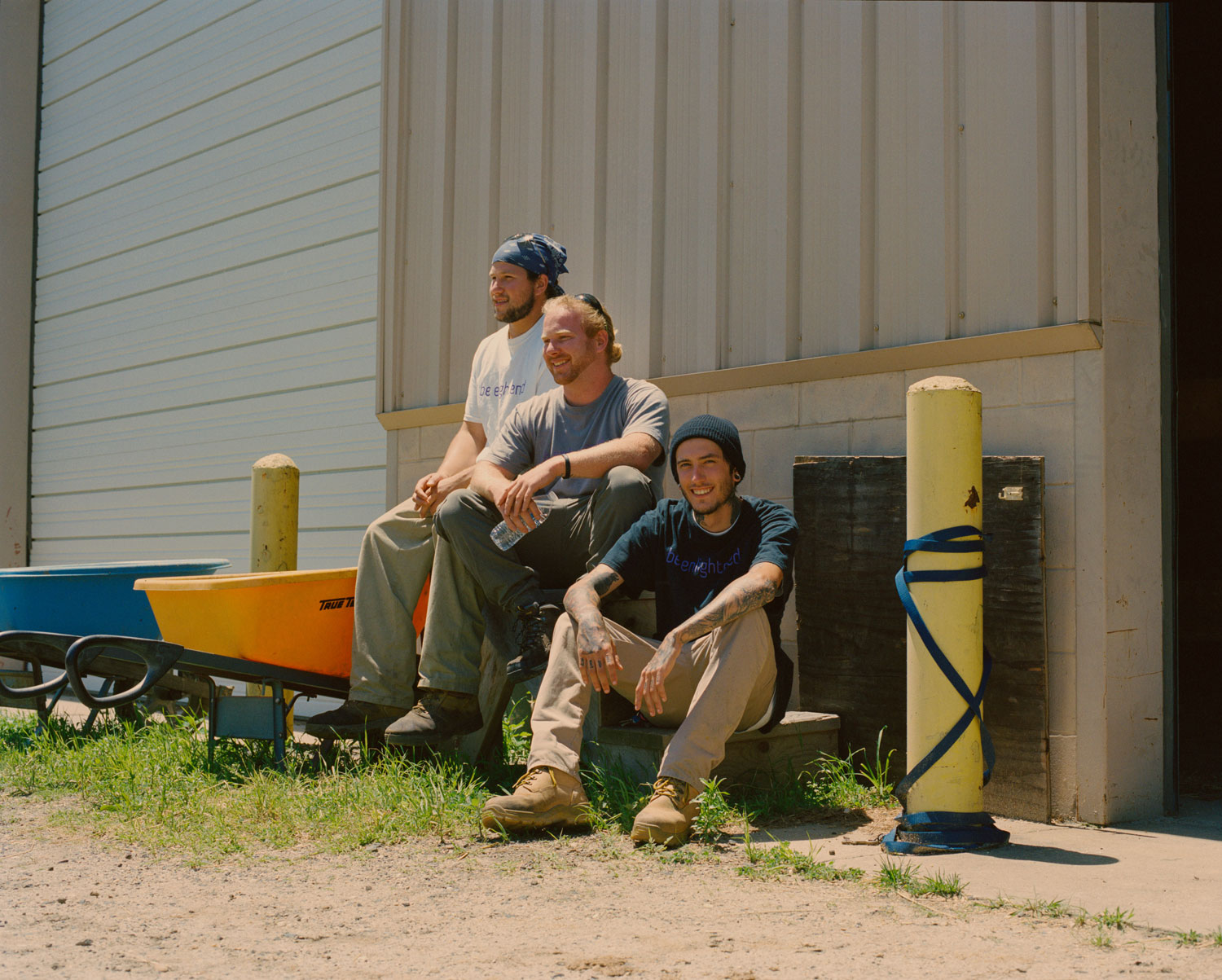 Jay, Jack and David share stories of using and recovery. But each morning on the farm, their day starts anew.