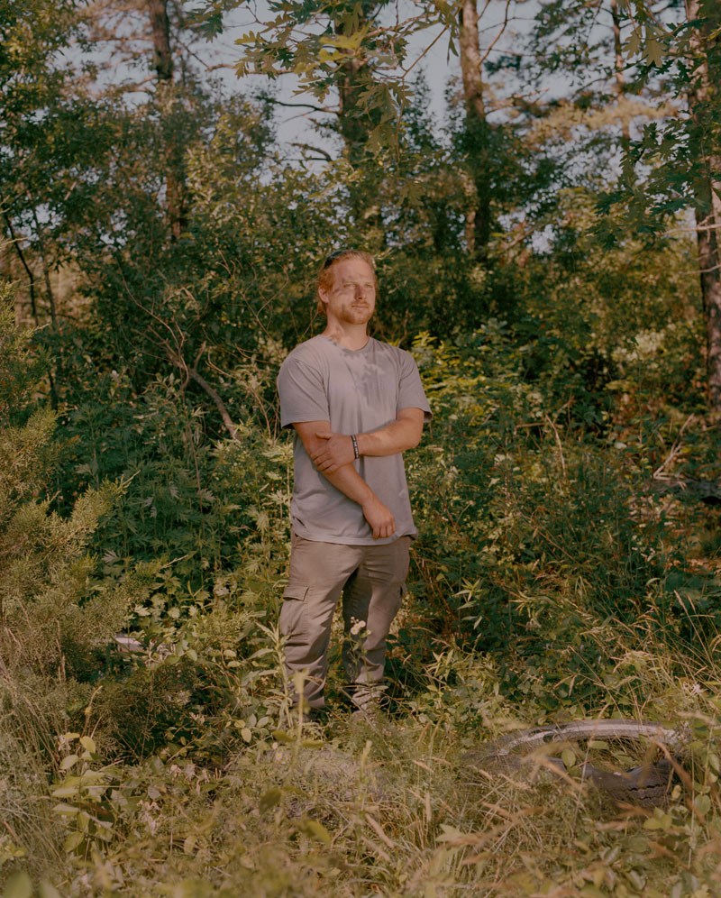 “This is the longest I’ve ever been in treatment,” Jack, pictured here during a break from farming, said. “It was the first treatment I’ve completed.” When asked why every previous attempt at recovery failed, Jack replied, “I wasn’t ready.”